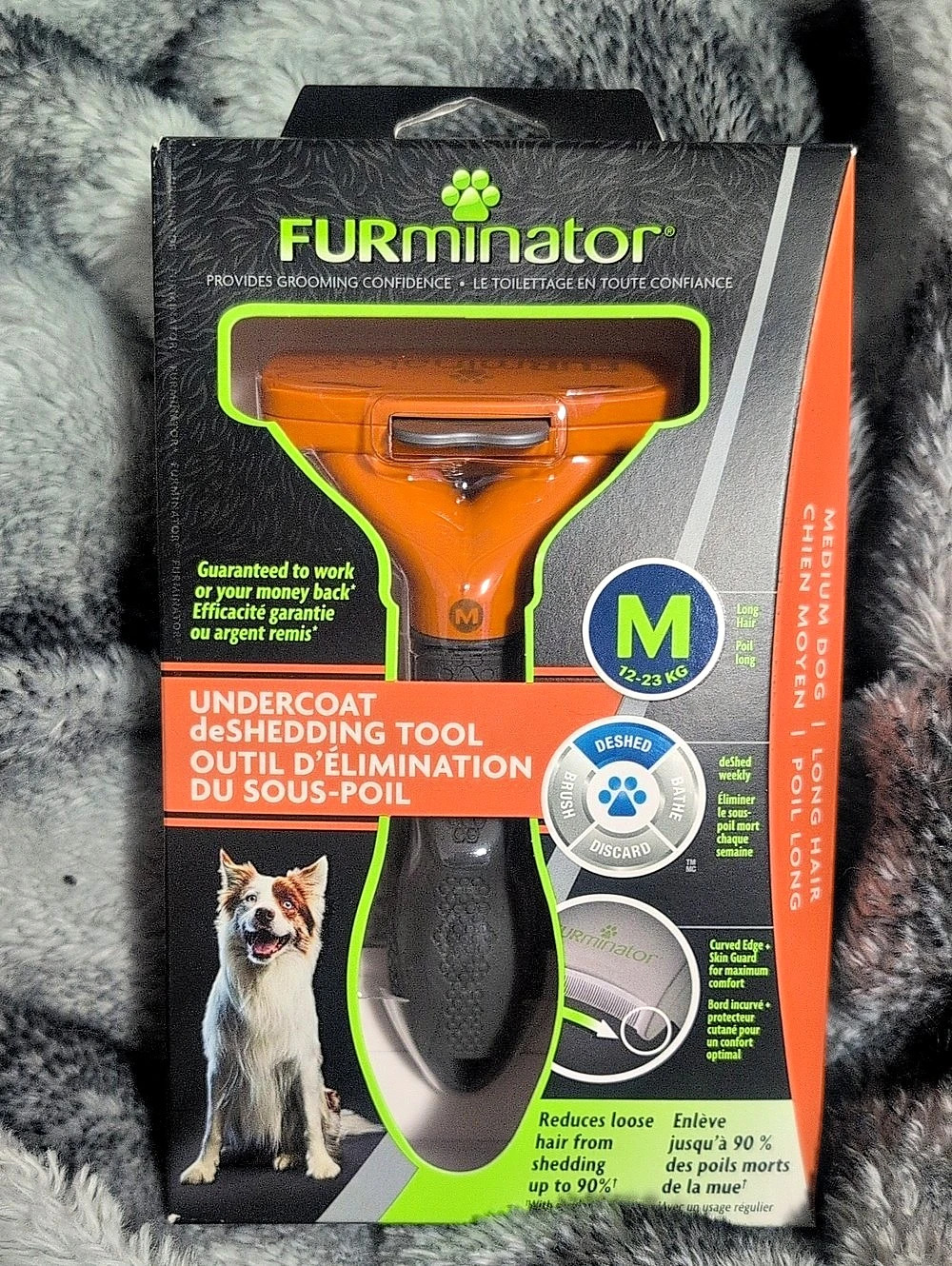 FURminator Undercoat deShedding Tool Dog DeShedding Tool Medium NWT